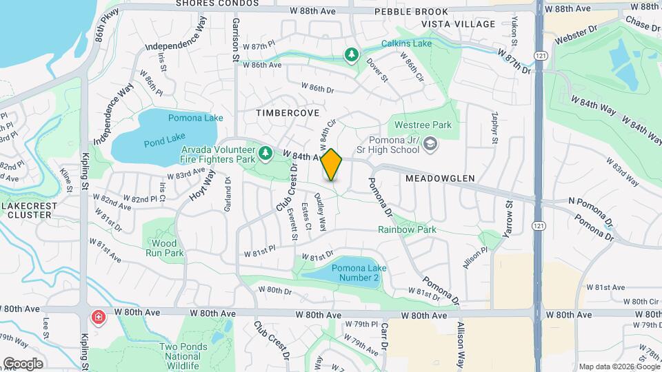 8353 Dudley Ct Map and Location Details