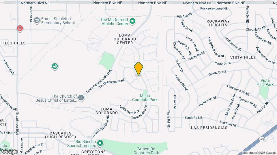 410 Palo Alto Dr NE Map and Location Details