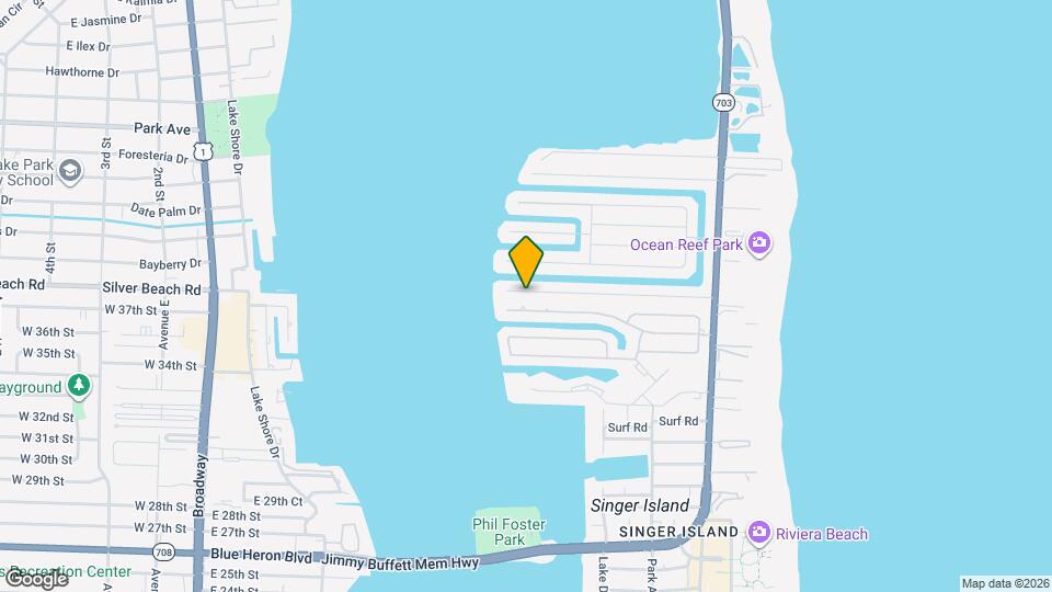 1061 Bimini Ln Map and Location Details