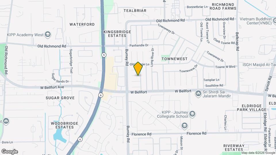 14307 Branchwater Ln Mapa y Detalles de la Ubicación