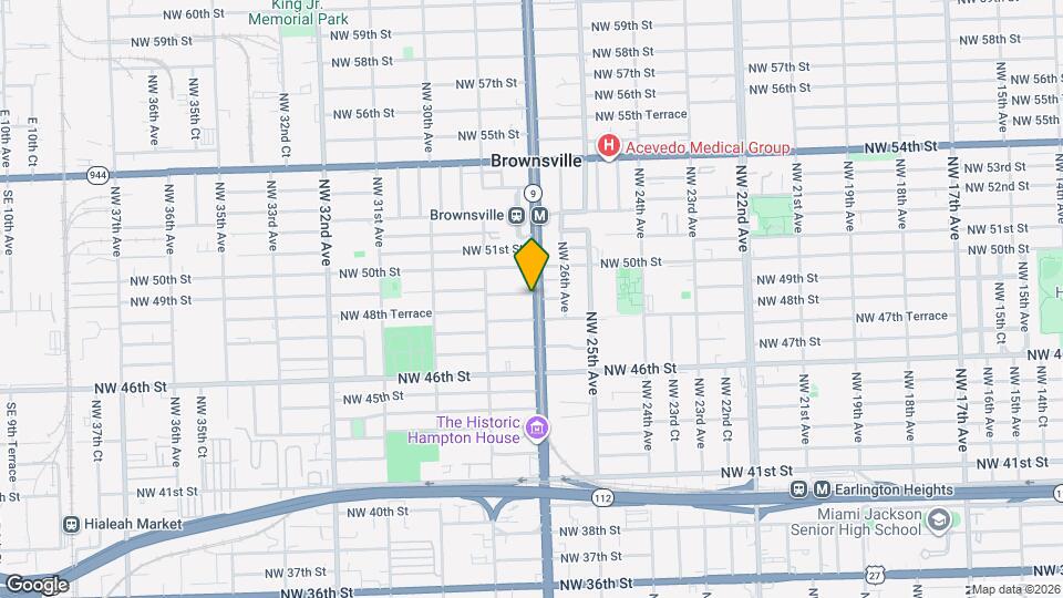 4840 NW 27th Ave Map and Location Details