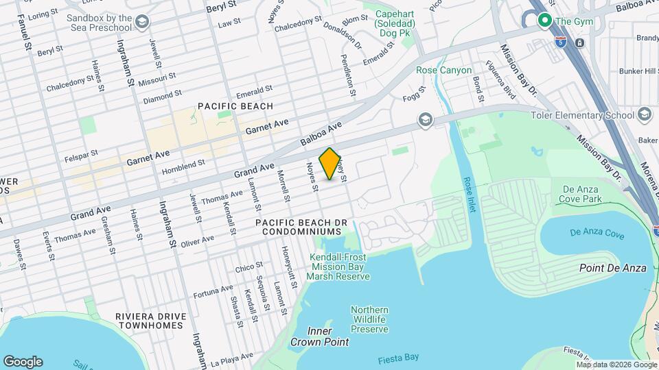 2138 Reed Ave Map and Location Details