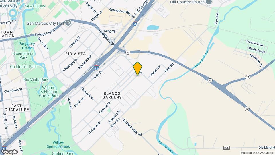 1302 Conway Dr Map and Location Details