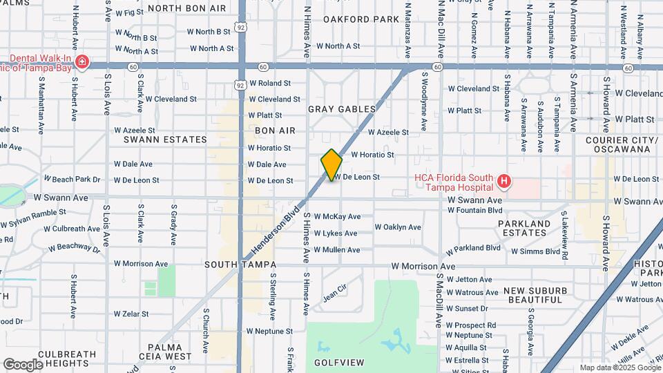 607 S Glen Ave Map and Location Details