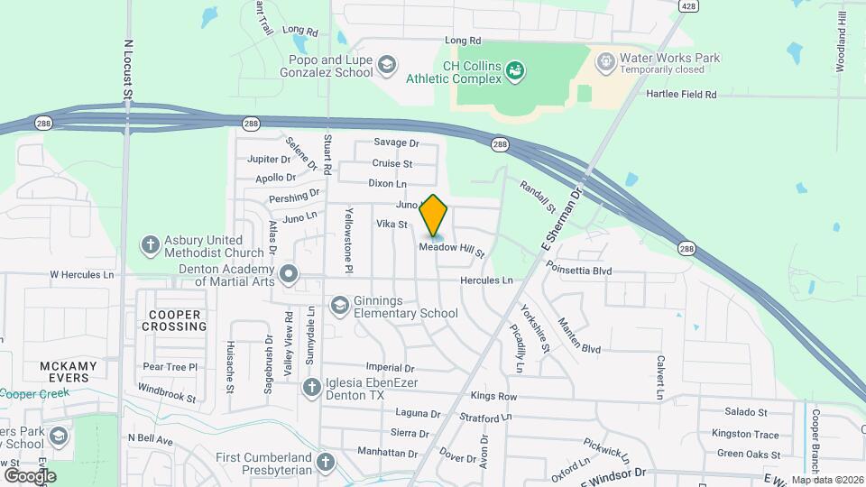 2801 Royal Acres Dr Map and Location Details