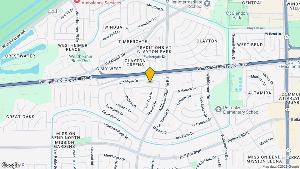 15706 Amapola Dr Map and Location Details