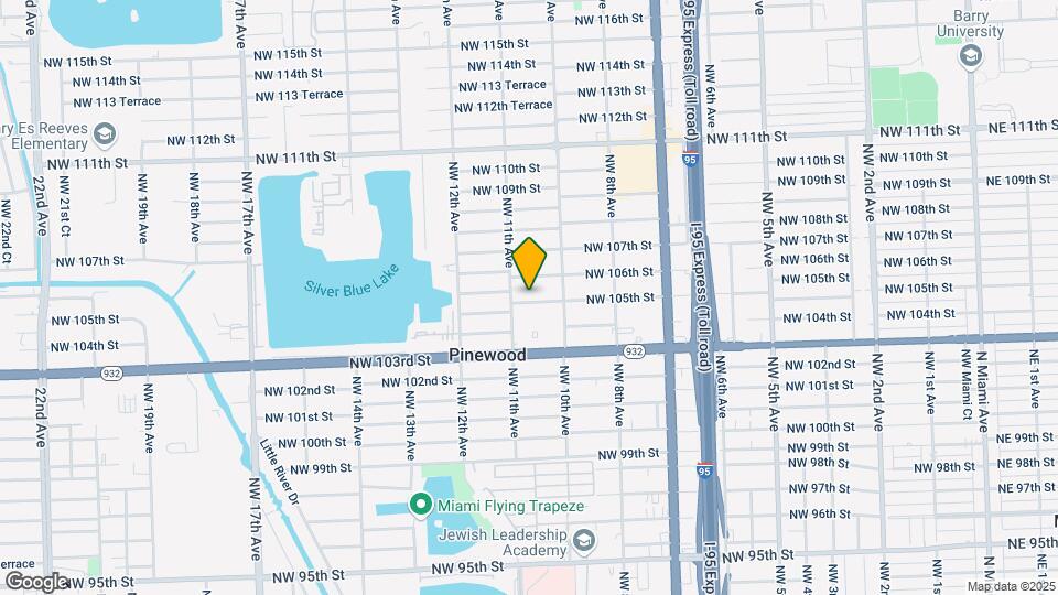 1067 NW 105th St Map and Location Details