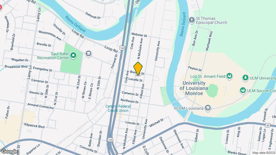 1202 N McGuire Ave Mapa y Detalles de la Ubicación
