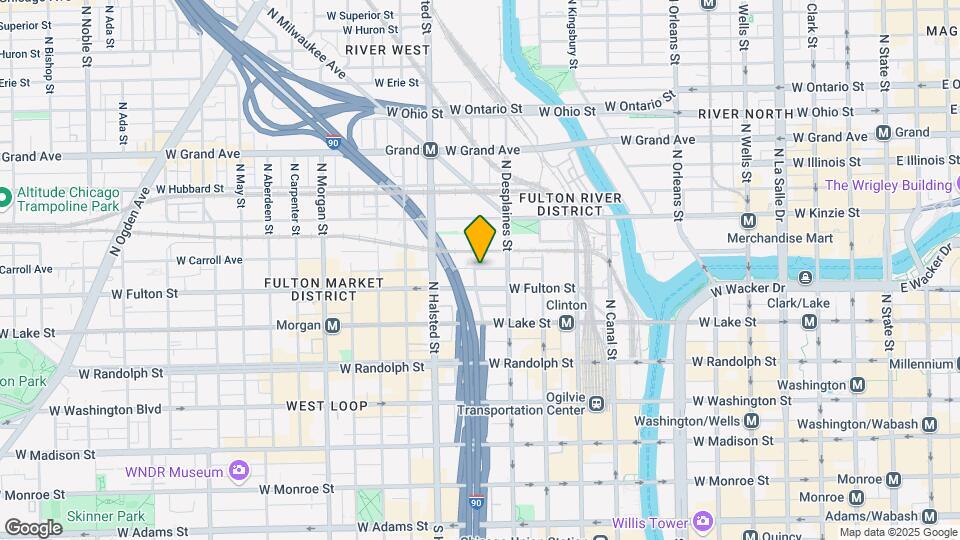 699 W Wayman St Map and Location Details