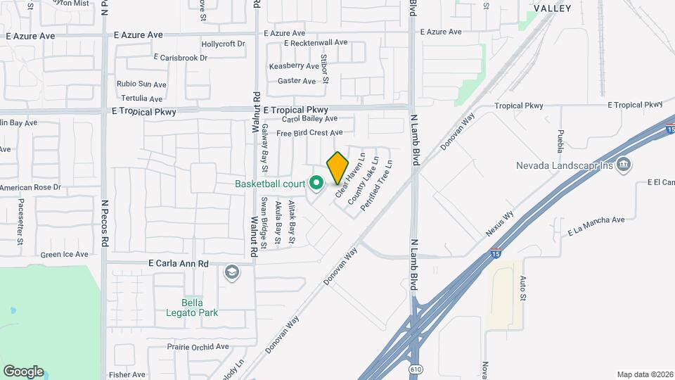 5737 Clear Haven Ln Map and Location Details