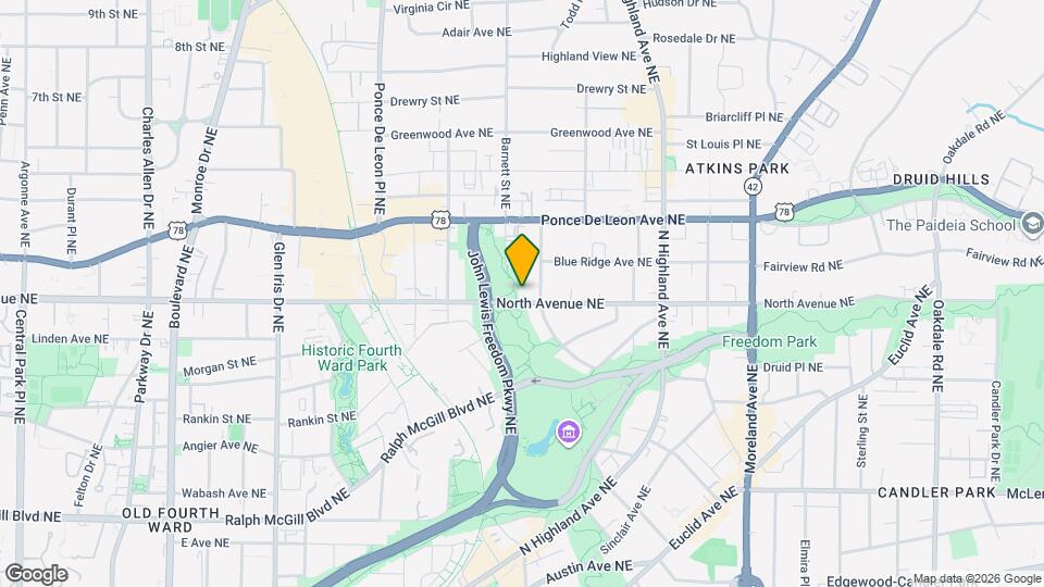 898 North Avenue NE, Unit SI ID1523268P Mapa y Detalles de la Ubicación