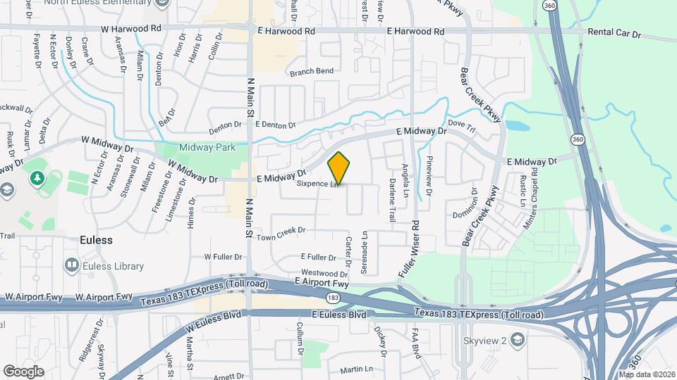 314 Sixpence Ln Map and Location Details