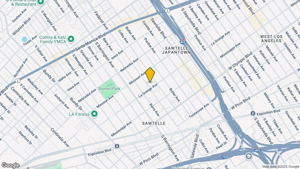 1954 Federal Ave Map and Location Details