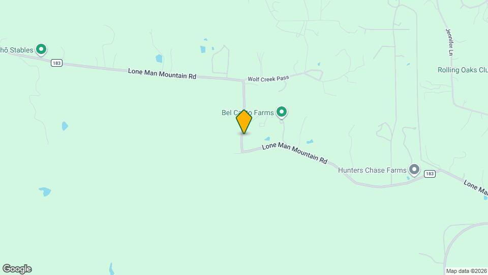 3805 Lone Man Mountain Rd Map and Location Details