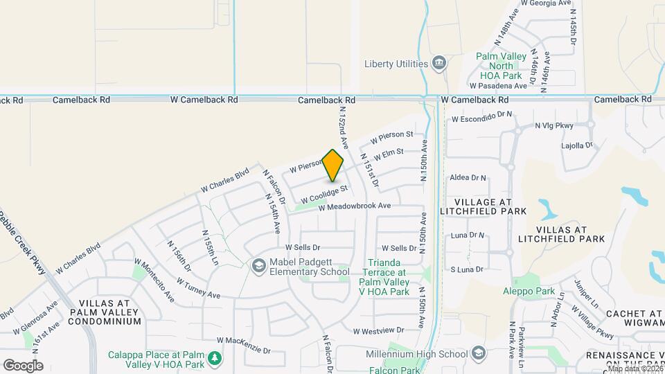 15268 W Coolidge St Map and Location Details