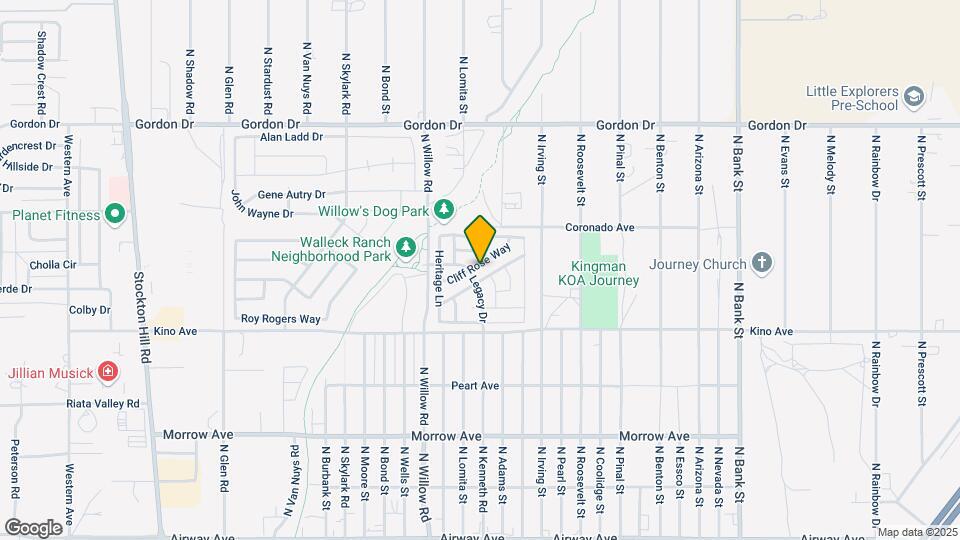 2408 Cliff Rose Way Map and Location Details