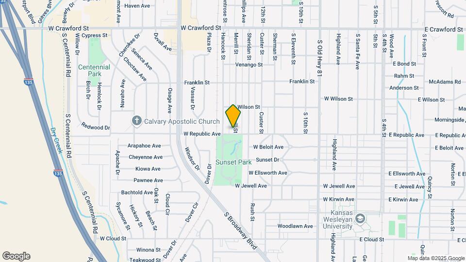 900 W Republic Ave Map and Location Details