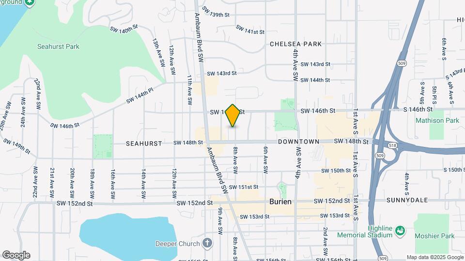 14637 8th Ave SW Map and Location Details