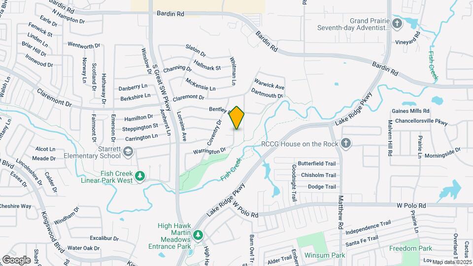 4352 Bentley Dr Map and Location Details
