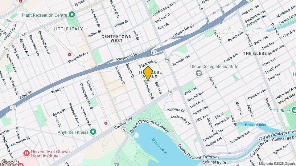 345 Lebreton St S Map and Location Details