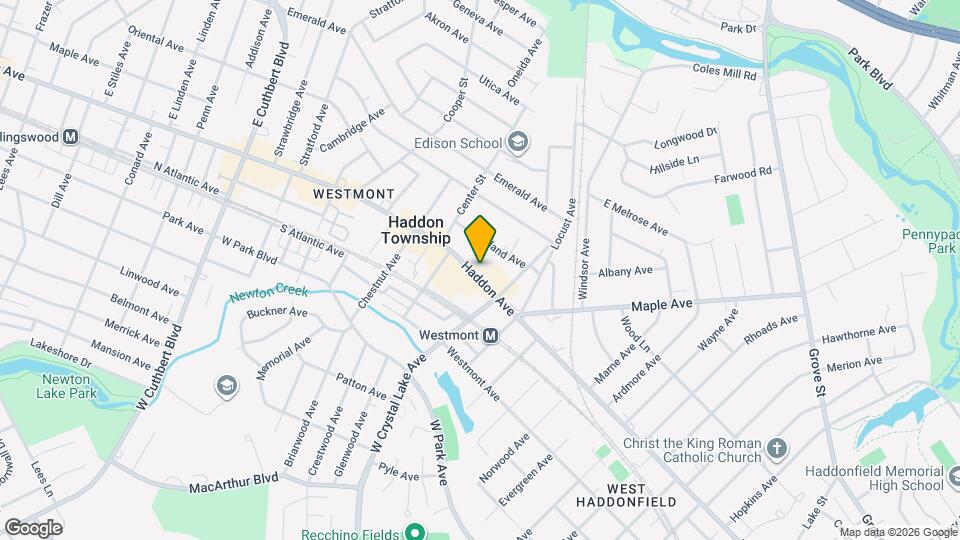 221 Haddon Ave Map and Location Details