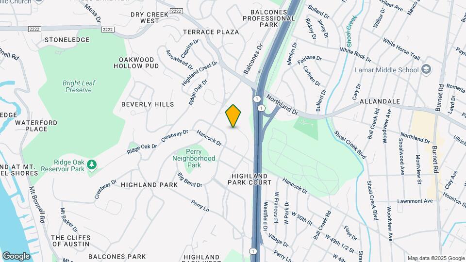 5212 Valley Oak Dr Map and Location Details