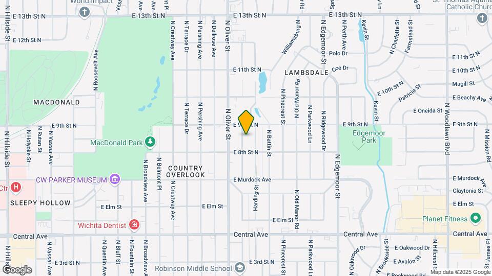 930-932 N Glendale Ave Mapa y Detalles de la Ubicación