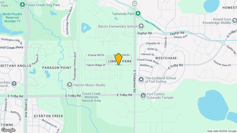 1933 Falcon Ridge Dr Map and Location Details