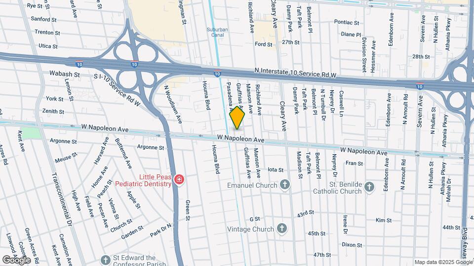 2137 Pasadena Ave Map and Location Details