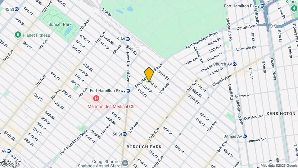 1122 41st St Mapa y Detalles de la Ubicación