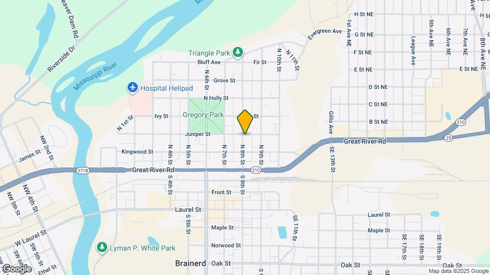 324 N 8th St Map and Location Details