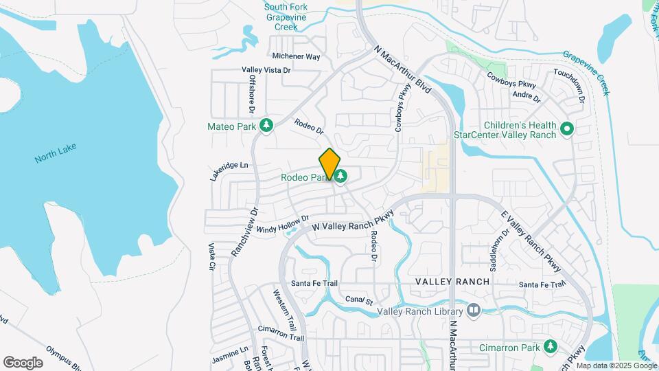 9724 Wolf Creek Dr Map and Location Details