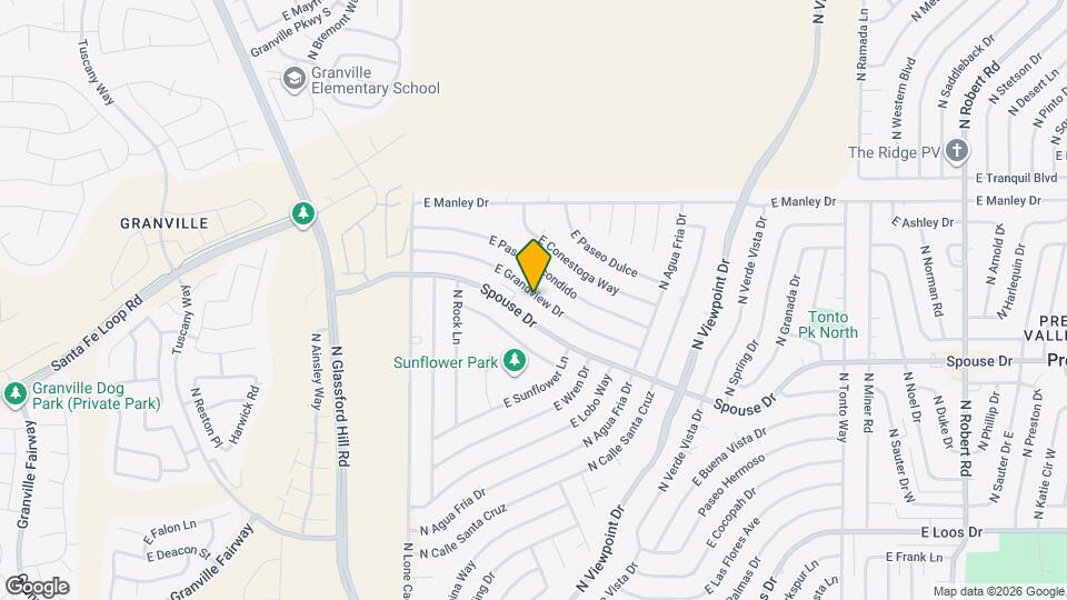 7275 E Grandview Dr Map and Location Details