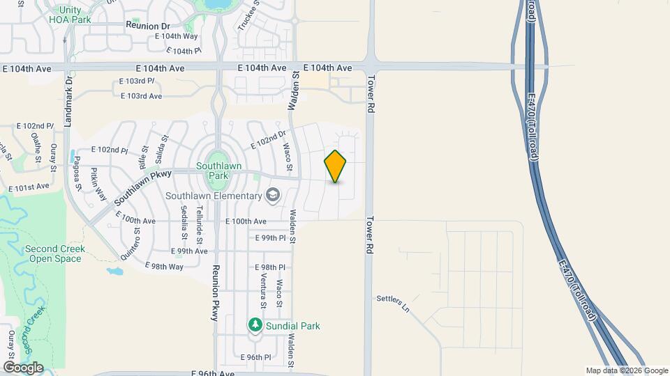 10073 Yampa Ct Mapa y Detalles de la Ubicación