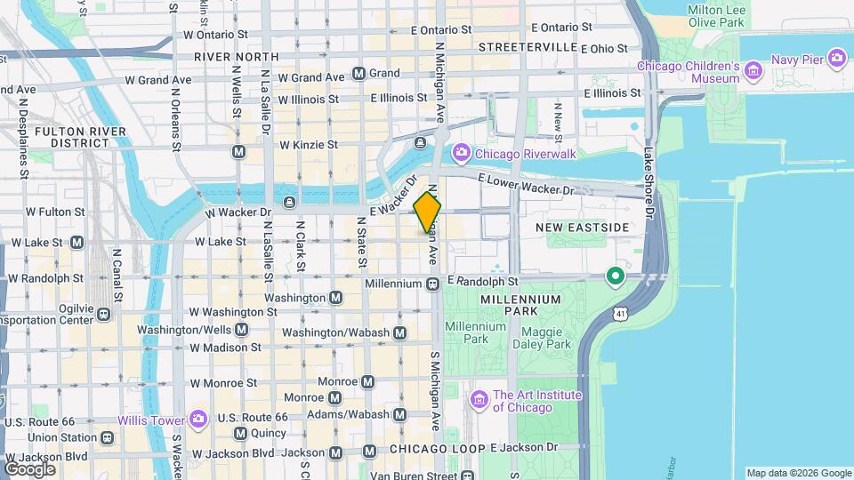 88 E Lake St Map and Location Details