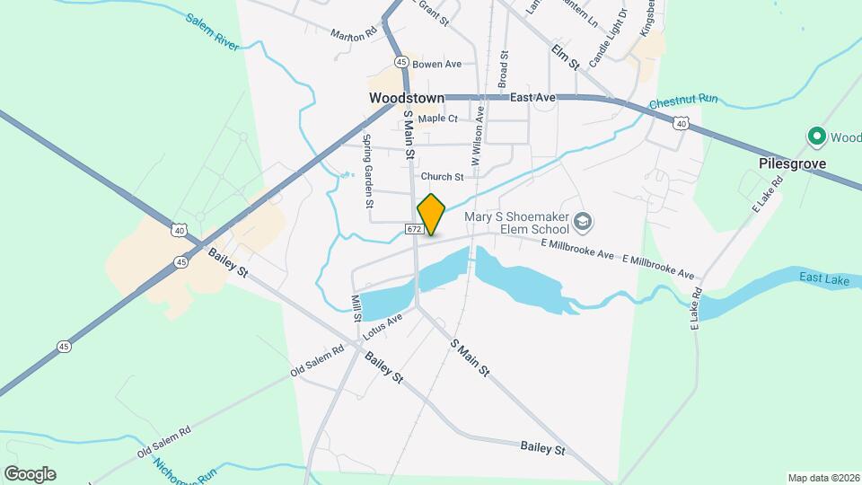 13 E Millbrooke Ave Map and Location Details