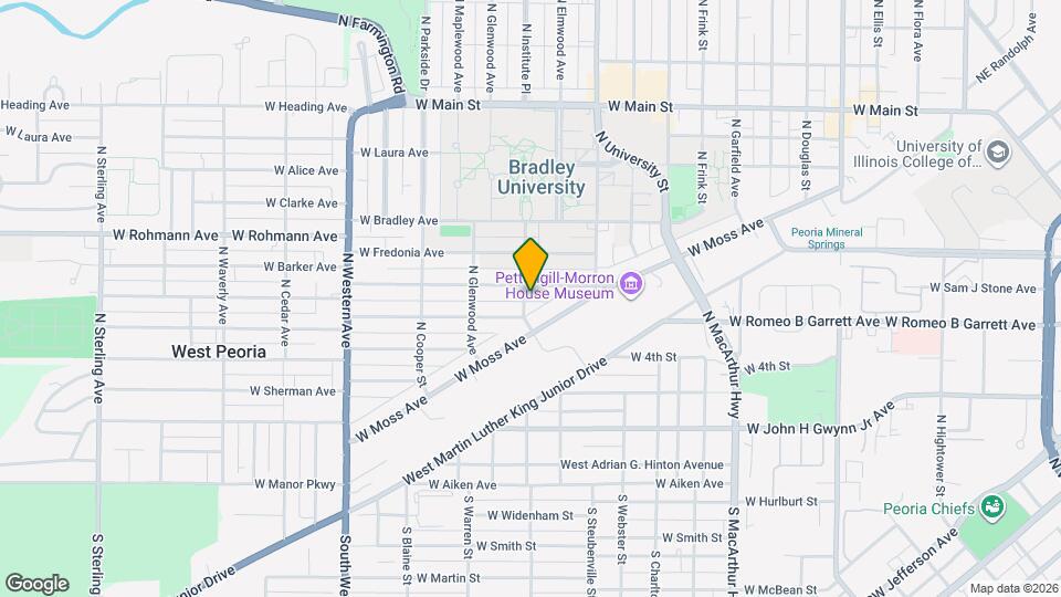 510 N Institute Pl Mapa y Detalles de la Ubicación