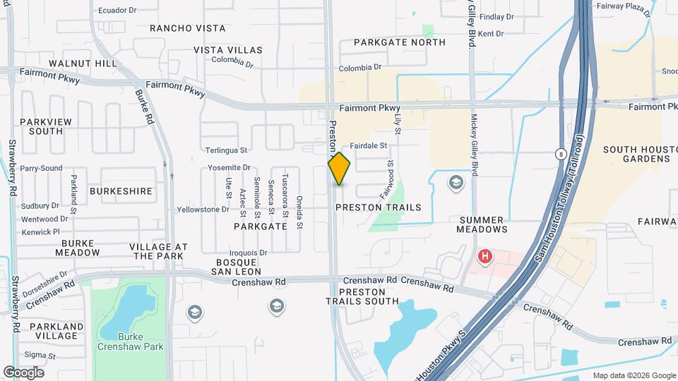 4308 Fairway St Map and Location Details