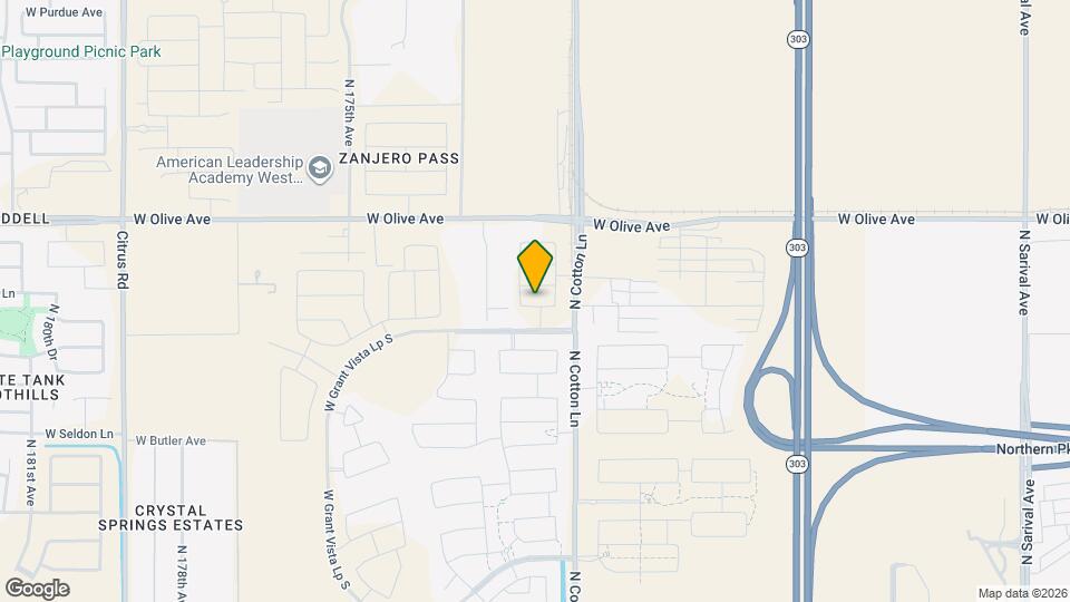 17142 W Lawrence Ln Map and Location Details