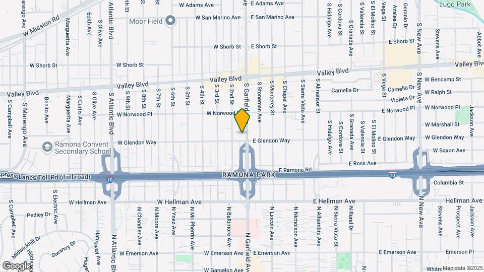 Garfield Terrace Apartments Mapa y Detalles de la Ubicación
