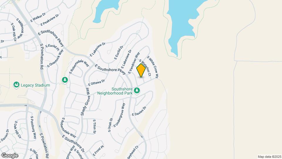 6801 S Valleyhead Ct Mapa y Detalles de la Ubicación