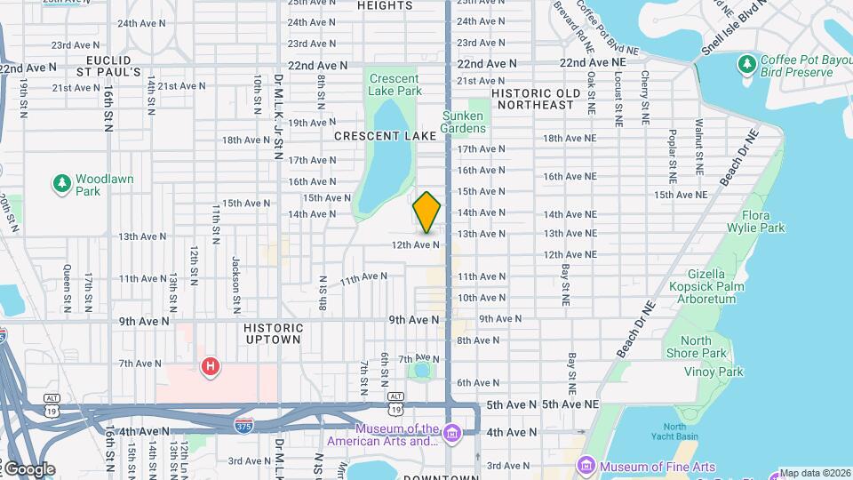 445 12th Ave N Map and Location Details