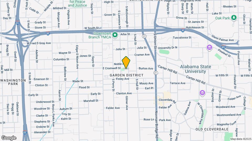 1138 S McDonough St Map and Location Details