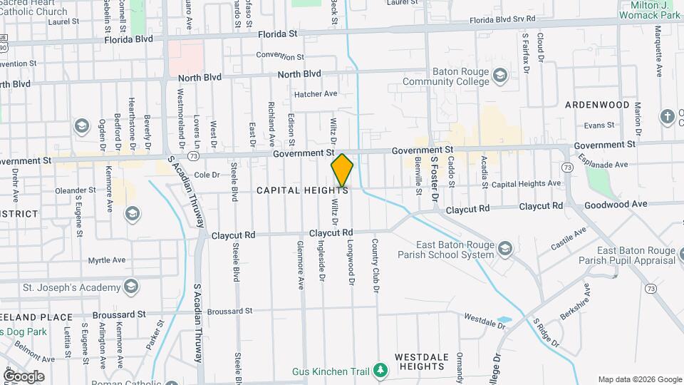 4442 Capital Heights Ave Map and Location Details