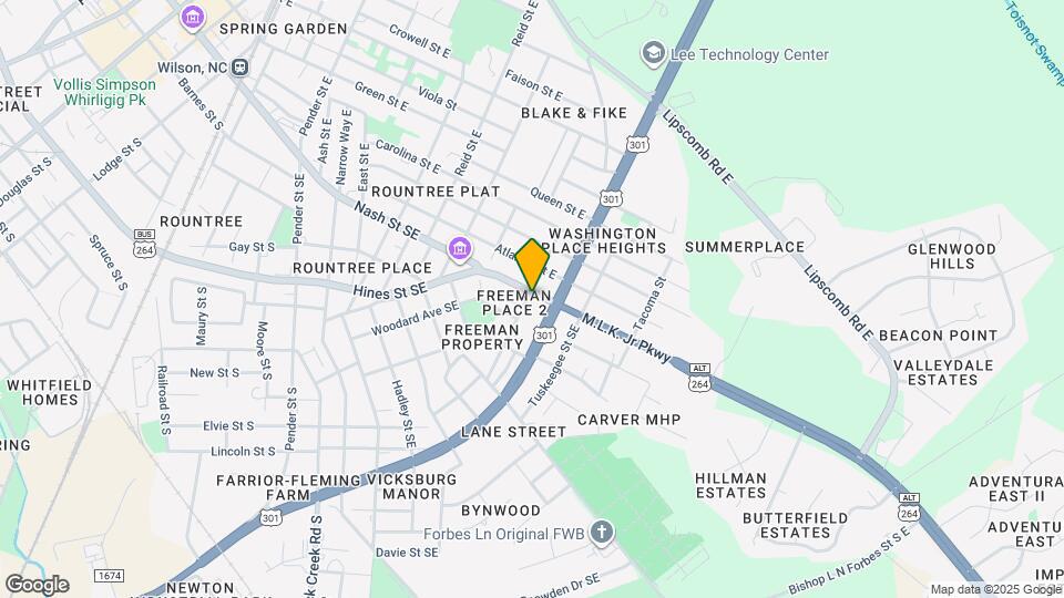 1400 Nash St SE Map and Location Details