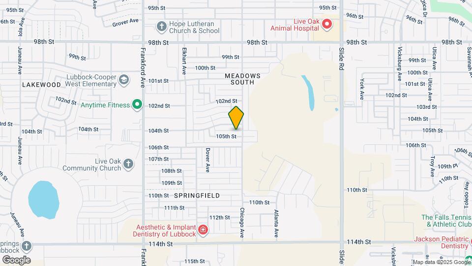 5506 105th St Map and Location Details