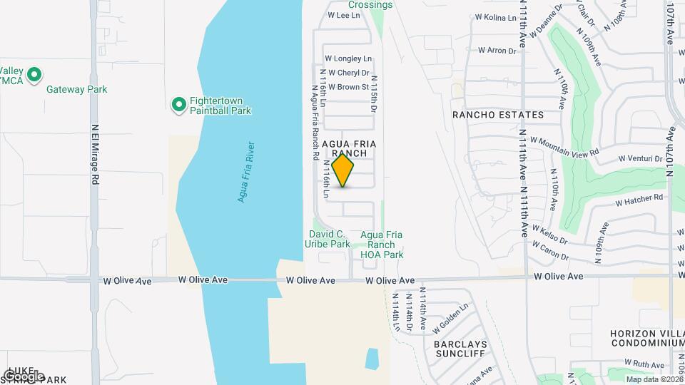 11611 W Retheford Rd Mapa y Detalles de la Ubicación