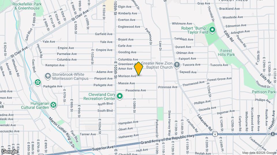 10724 Morison Ave Map and Location Details