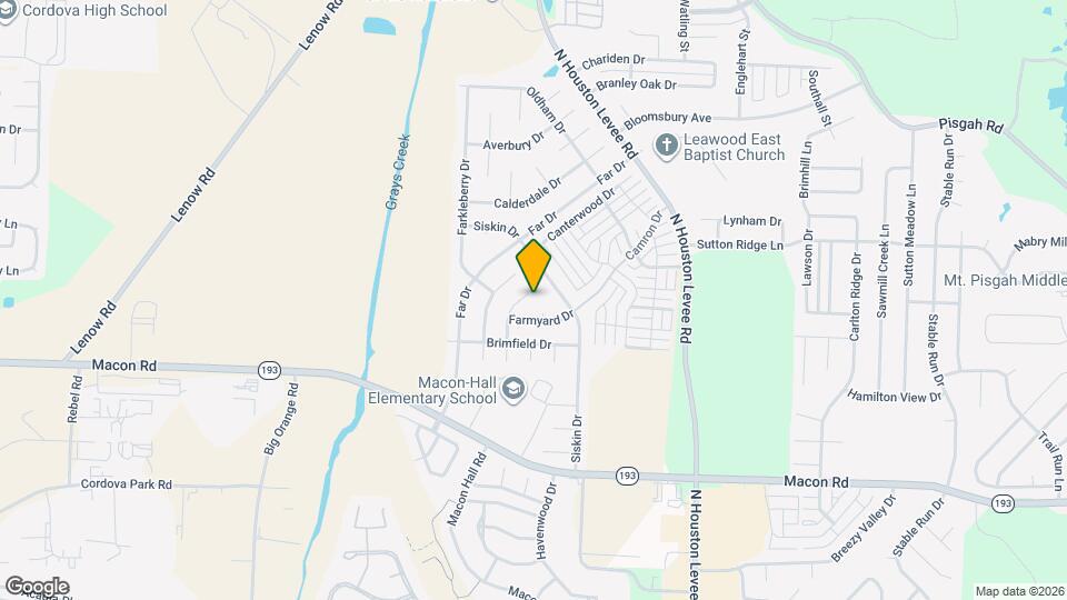 1486 McAllen Cove Mapa y Detalles de la Ubicación