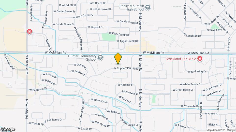 1923 W Salerno St Map and Location Details